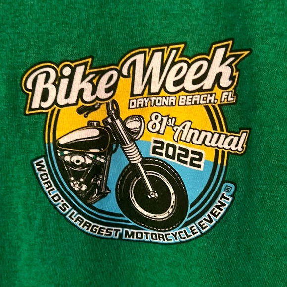 Daytona Beach 2022 Bike Week 81st Annual World’s Biggest Motorcycle Event XL - Picture 2 of 5